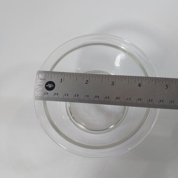 Pyrex 8200 1⅔ Cup Clear Glass Bowl 390 ml - Picture 4 of 4